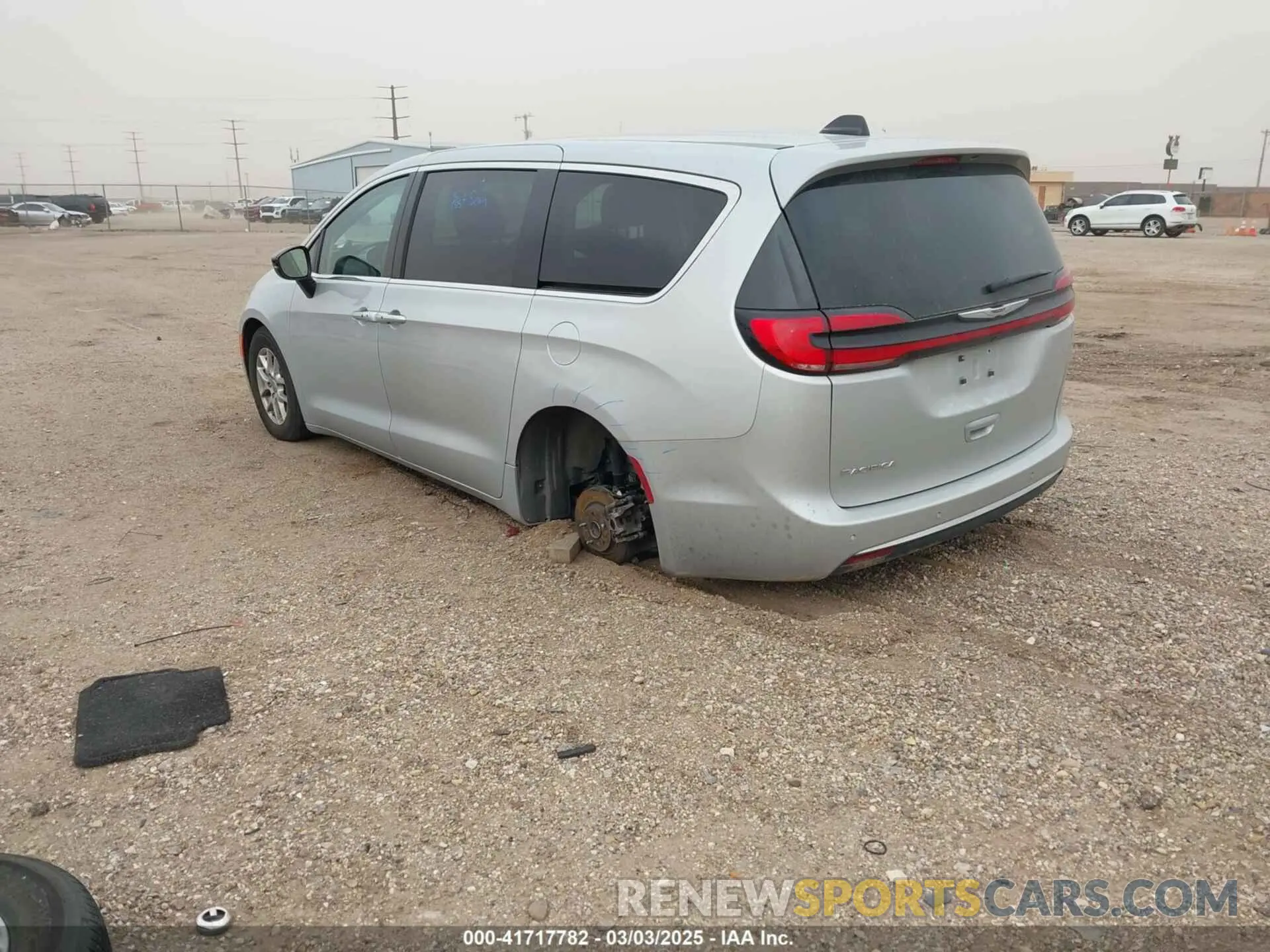 3 fotografías del automóvil dañado 2C4RC1BG0RR143466 CHRYSLER PACIFICA 2024