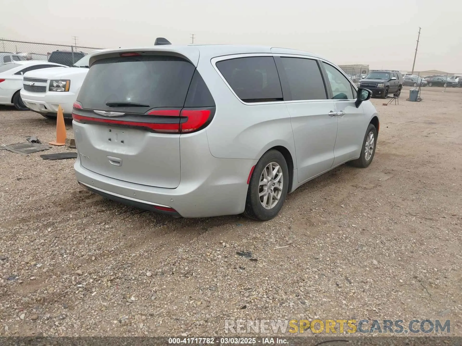 4 fotografías del automóvil dañado 2C4RC1BG0RR143466 CHRYSLER PACIFICA 2024