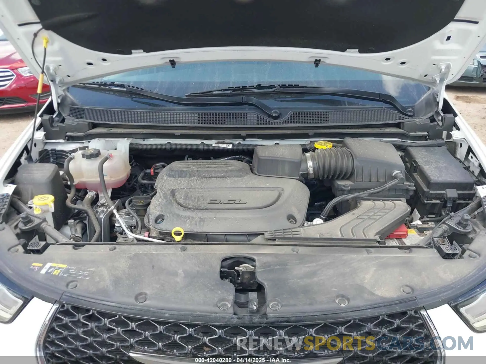 10 fotografías del automóvil dañado 2C4RC1BG0RR151258 CHRYSLER PACIFICA 2024