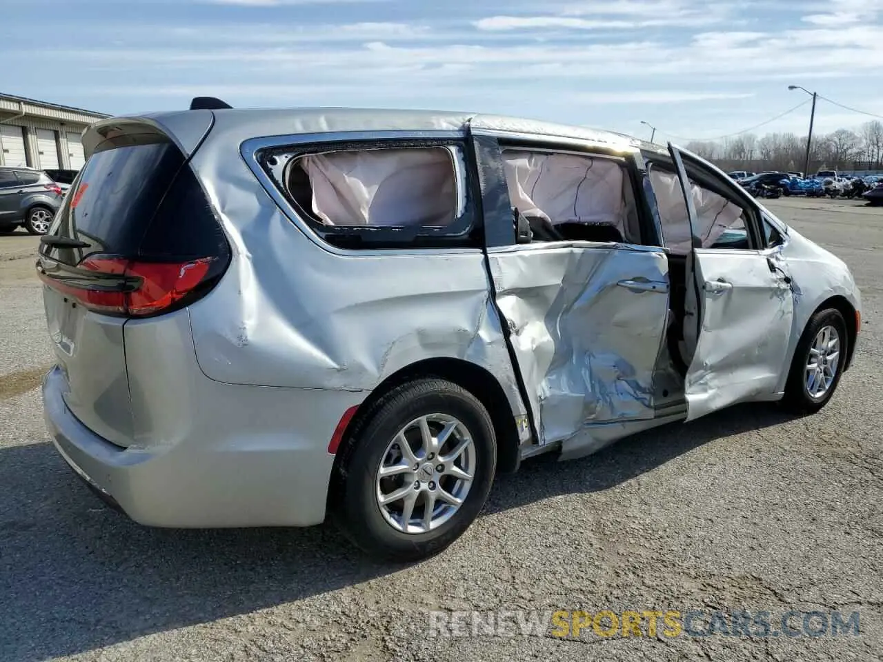 3 fotografías del automóvil dañado 2C4RC1BG0RR164141 CHRYSLER PACIFICA 2024
