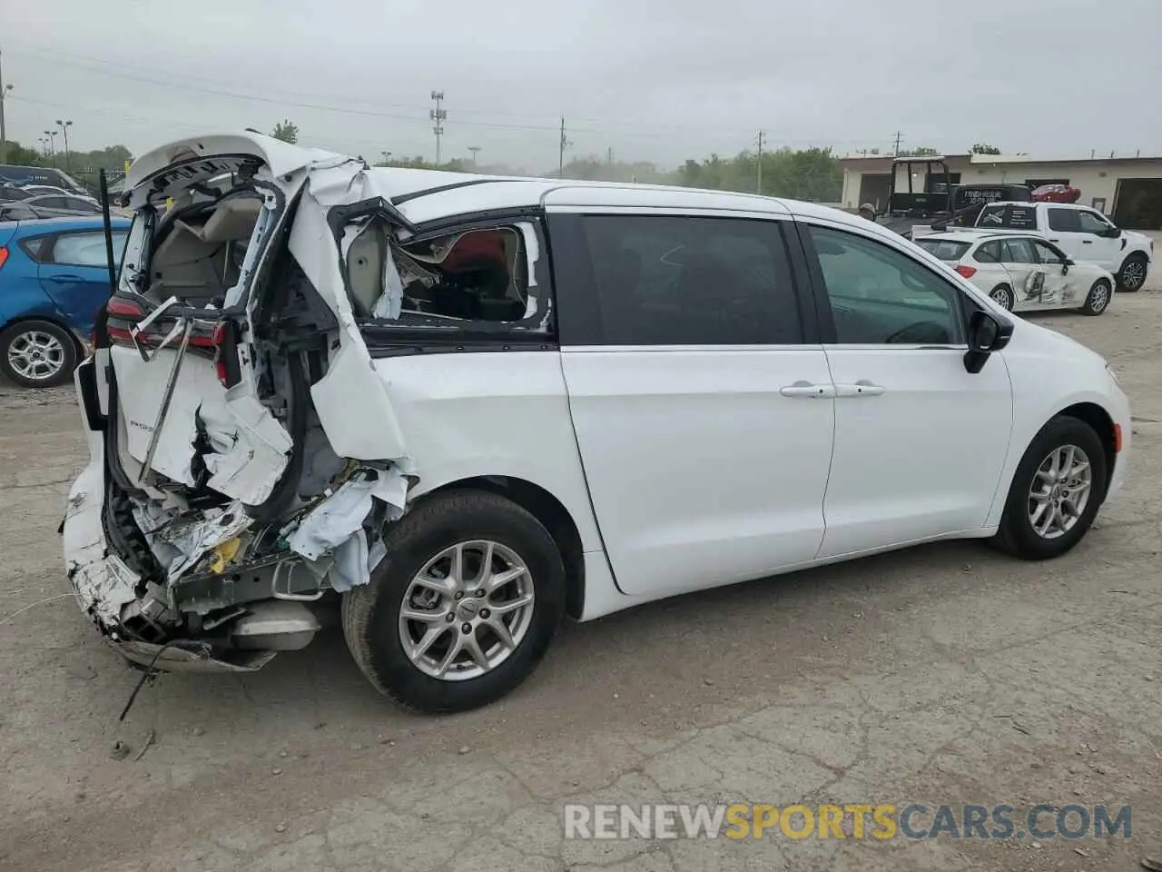 3 fotografías del automóvil dañado 2C4RC1BG0RR182610 CHRYSLER PACIFICA 2024