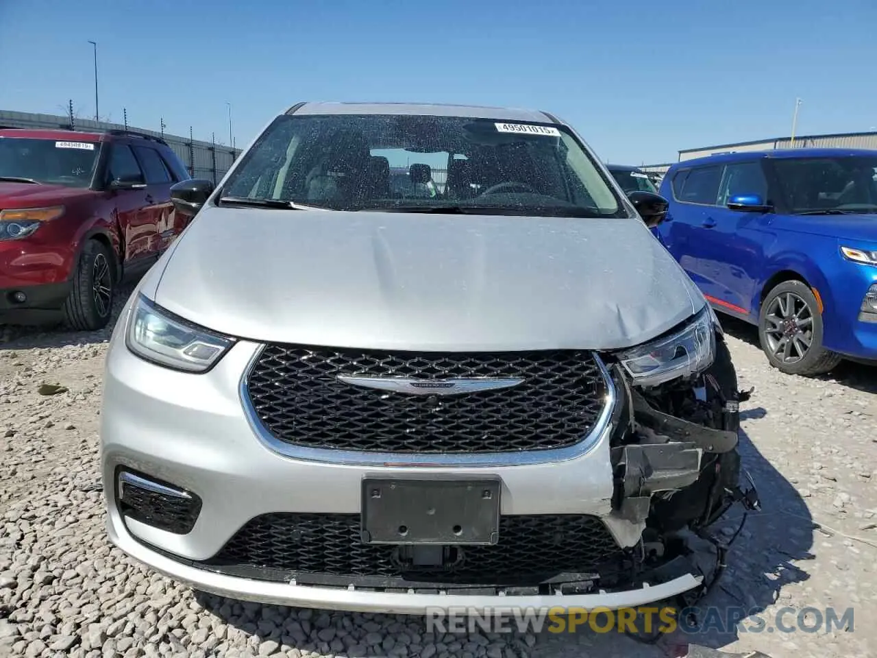5 fotografías del automóvil dañado 2C4RC1BG0RR189704 CHRYSLER PACIFICA 2024