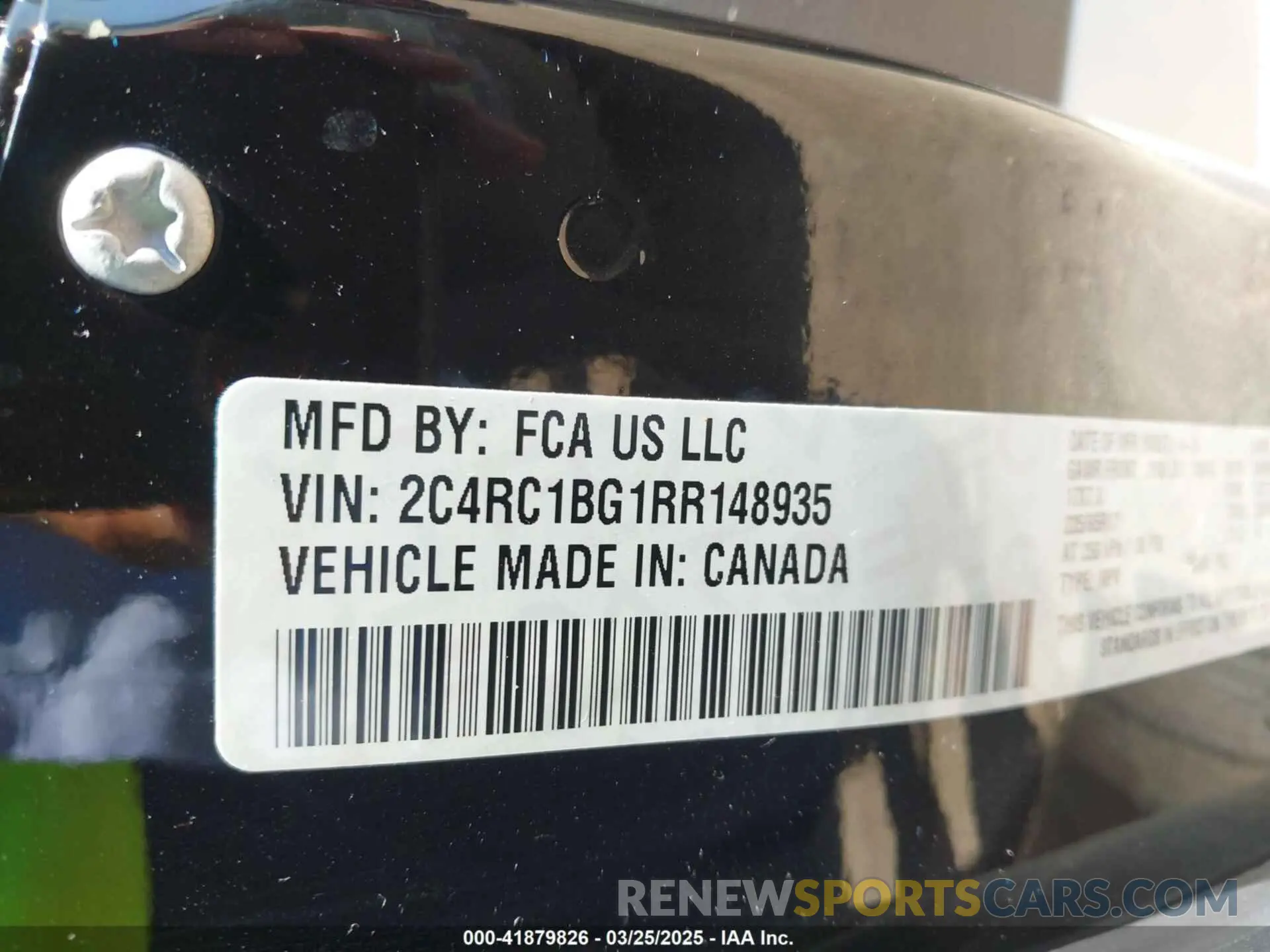 9 fotografías del automóvil dañado 2C4RC1BG1RR148935 CHRYSLER PACIFICA 2024