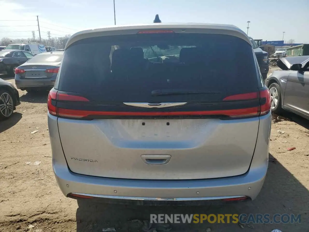 6 fotografías del automóvil dañado 2C4RC1BG1RR186780 CHRYSLER PACIFICA 2024