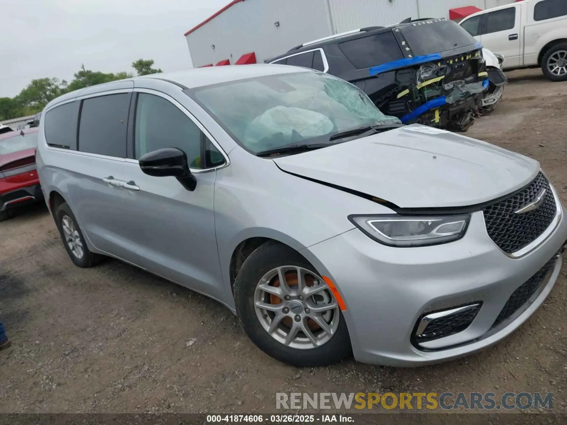 1 fotografías del automóvil dañado 2C4RC1BG2RR155439 CHRYSLER PACIFICA 2024