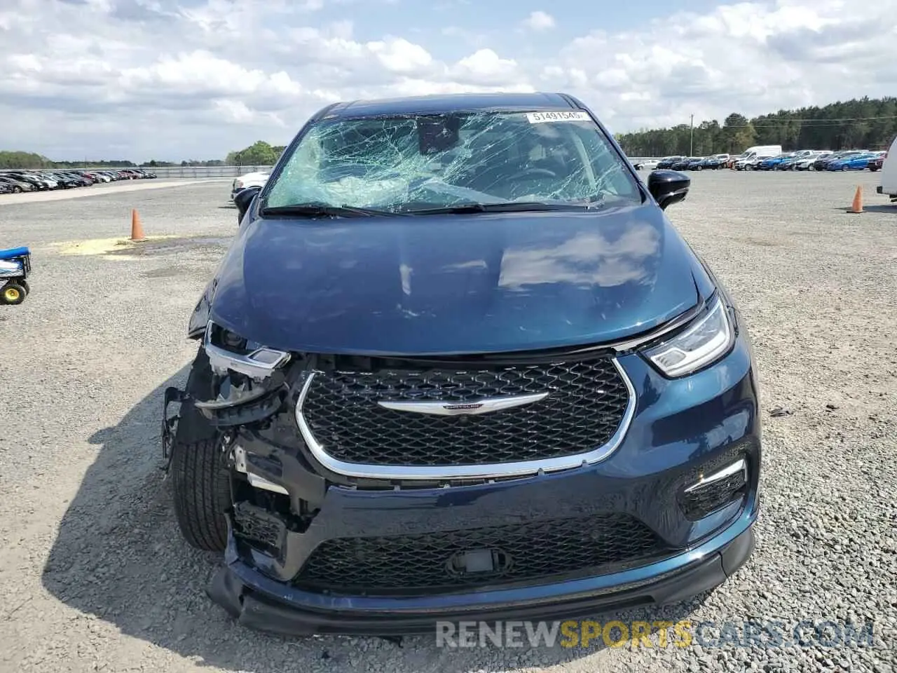 5 fotografías del automóvil dañado 2C4RC1BG2RR183306 CHRYSLER PACIFICA 2024