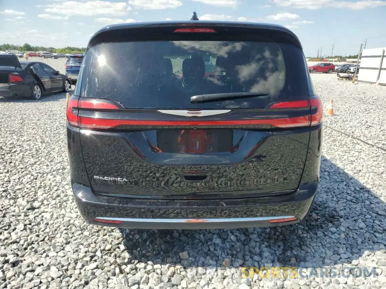 6 fotografías del automóvil dañado 2C4RC1BG3RR182505 CHRYSLER PACIFICA 2024