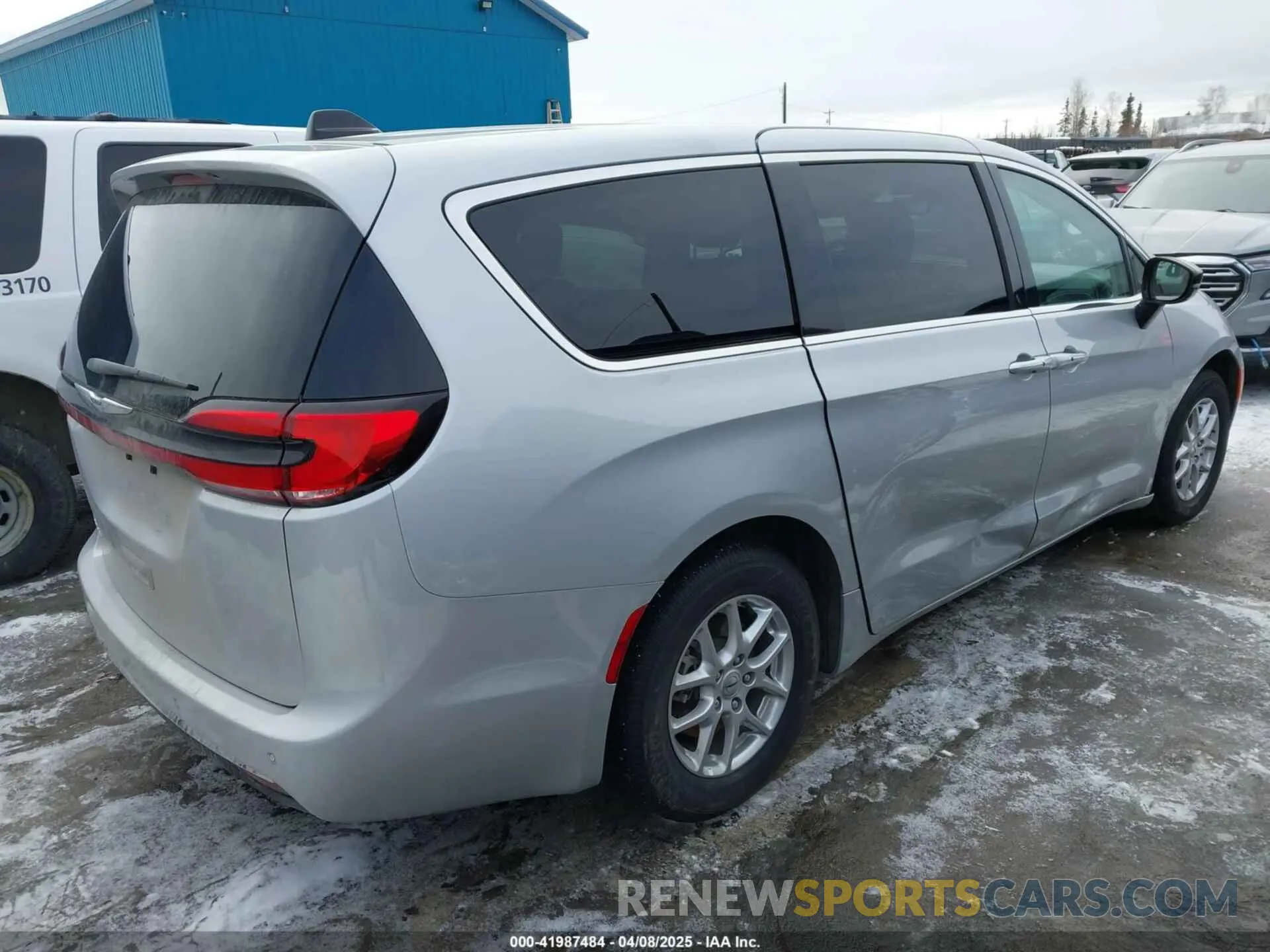 4 fotografías del automóvil dañado 2C4RC1BG4RR159301 CHRYSLER PACIFICA 2024
