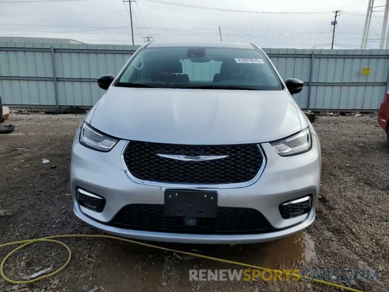 5 fotografías del automóvil dañado 2C4RC1BG4RR178897 CHRYSLER PACIFICA 2024