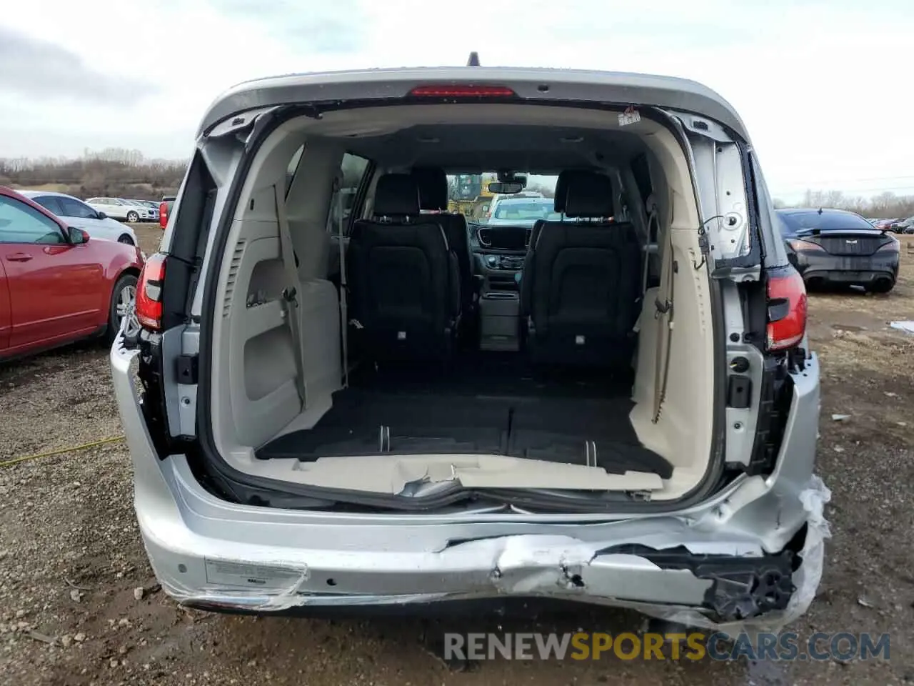 6 fotografías del automóvil dañado 2C4RC1BG4RR178897 CHRYSLER PACIFICA 2024