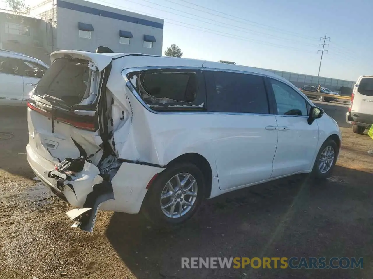 3 fotografías del automóvil dañado 2C4RC1BG5RR106395 CHRYSLER PACIFICA 2024