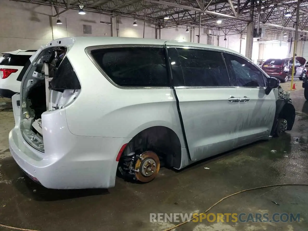 3 fotografías del automóvil dañado 2C4RC1BG5RR147108 CHRYSLER PACIFICA 2024
