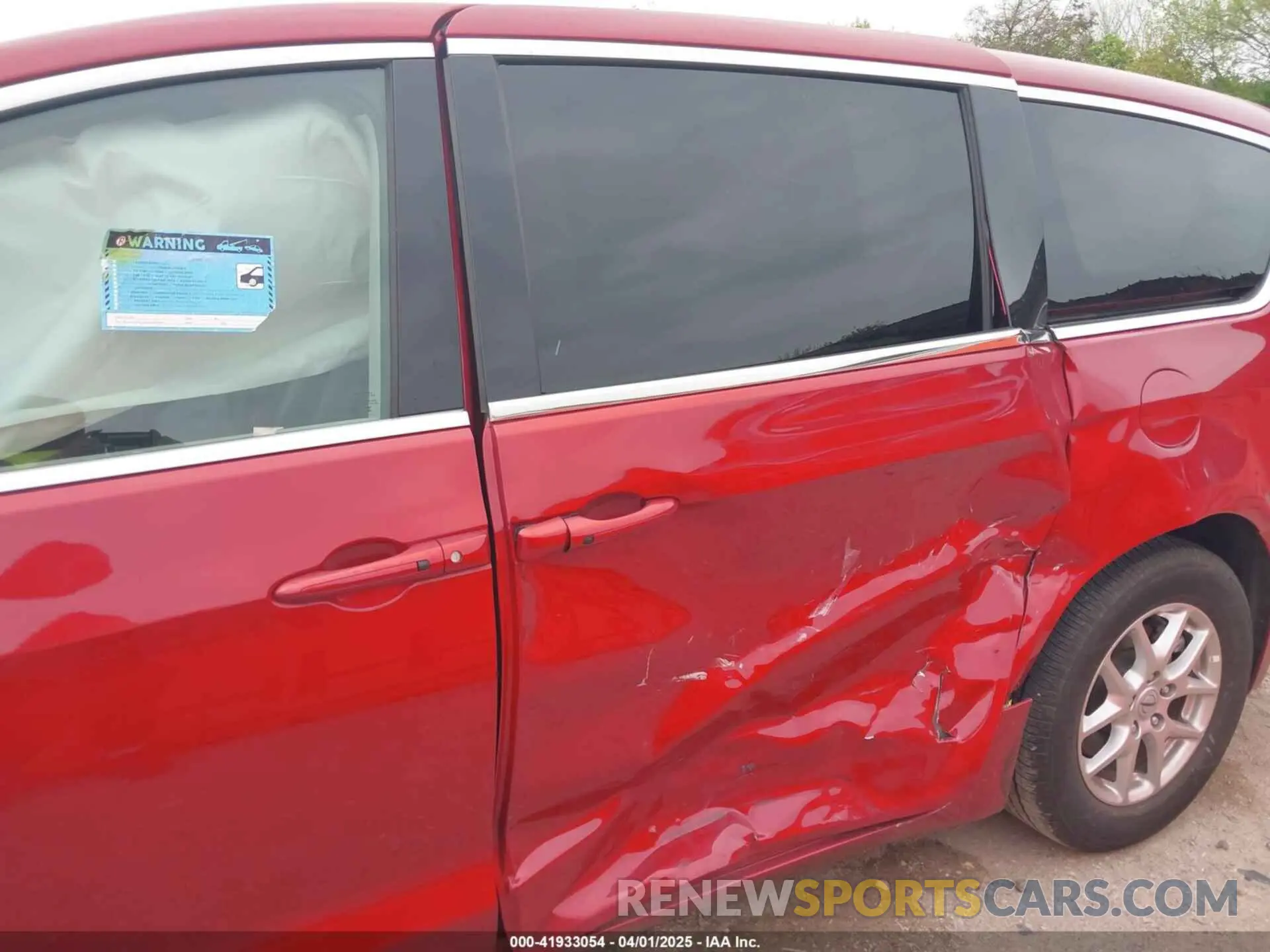 6 fotografías del automóvil dañado 2C4RC1BG5RR179332 CHRYSLER PACIFICA 2024