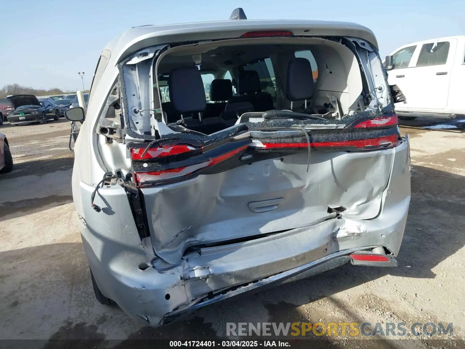 6 fotografías del automóvil dañado 2C4RC1BG5RR179668 CHRYSLER PACIFICA 2024