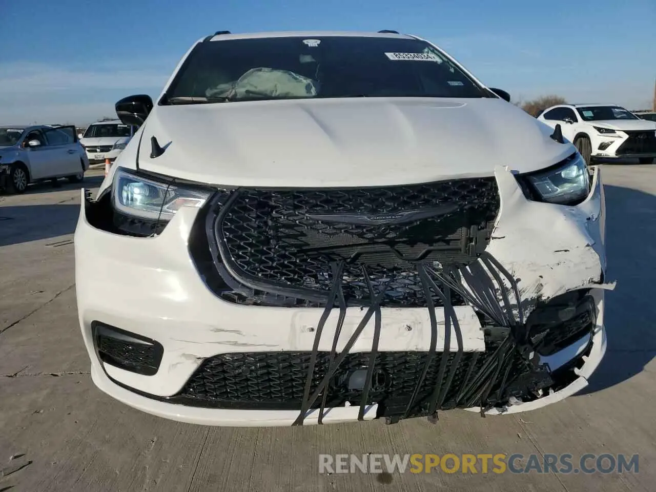 5 fotografías del automóvil dañado 2C4RC1BG6RR113792 CHRYSLER PACIFICA 2024
