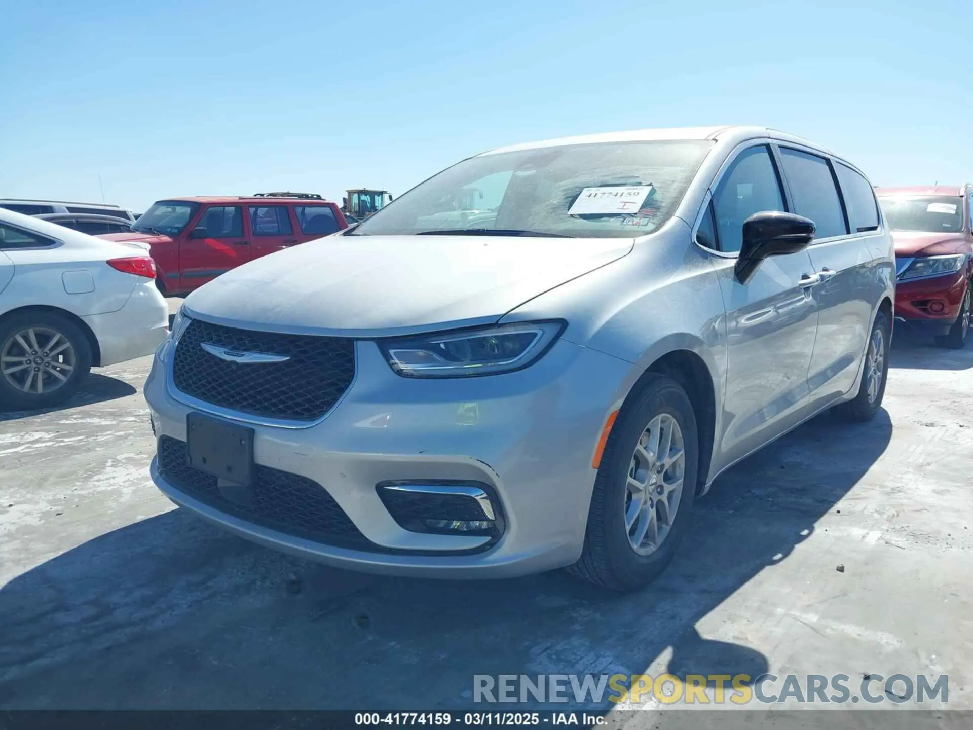 2 fotografías del automóvil dañado 2C4RC1BG6RR148395 CHRYSLER PACIFICA 2024