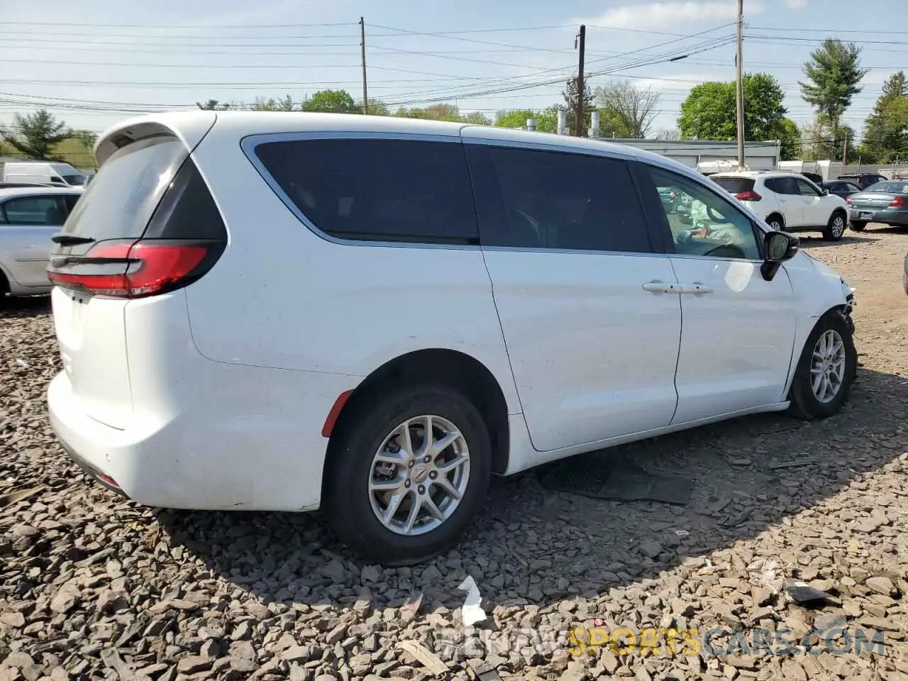 3 fotografías del automóvil dañado 2C4RC1BG8RR120226 CHRYSLER PACIFICA 2024