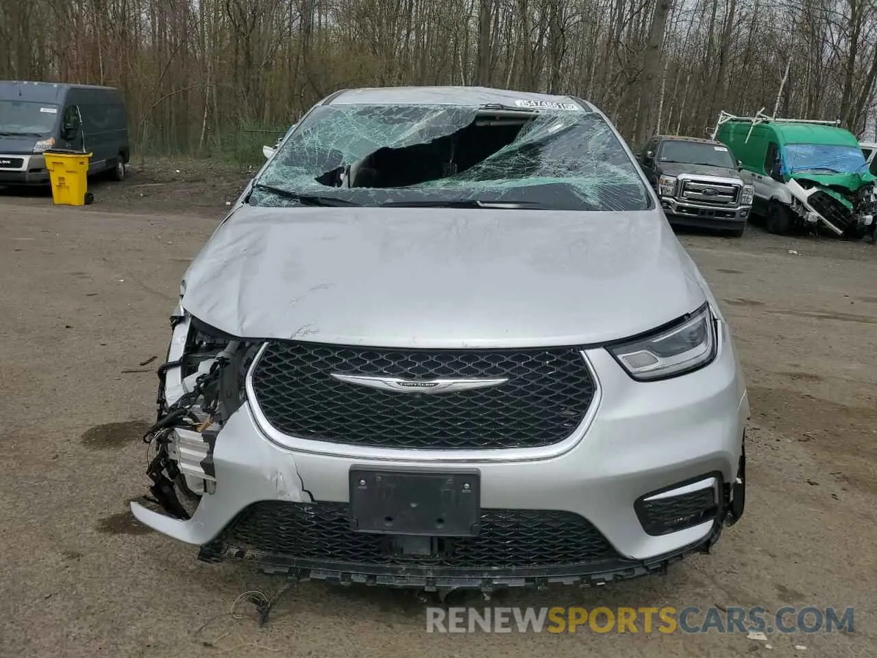 5 fotografías del automóvil dañado 2C4RC1BG8RR123238 CHRYSLER PACIFICA 2024