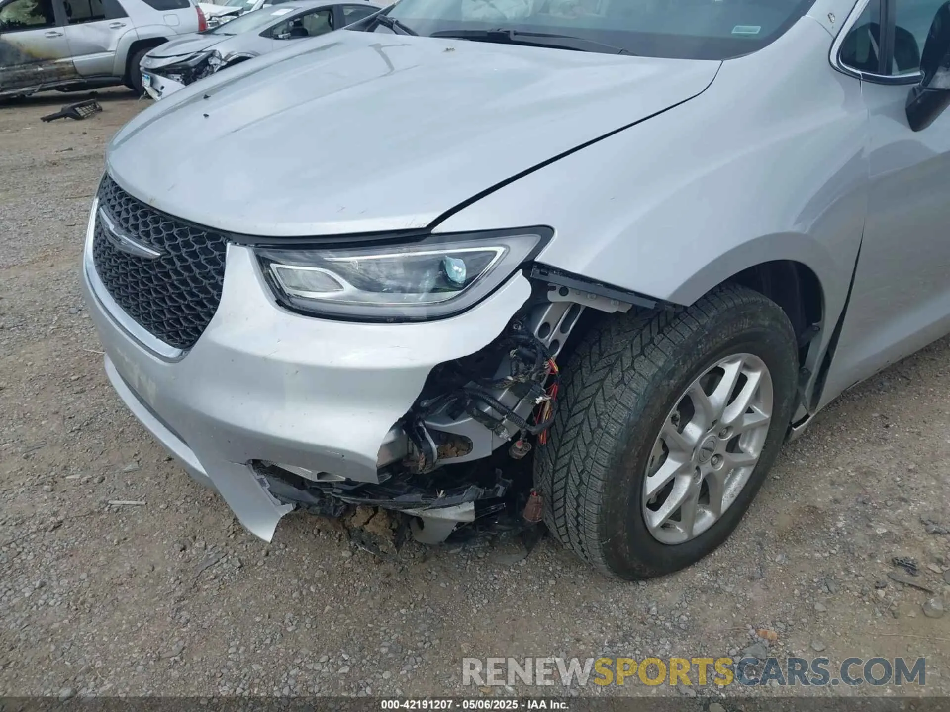 6 fotografías del automóvil dañado 2C4RC1BG8RR132876 CHRYSLER PACIFICA 2024