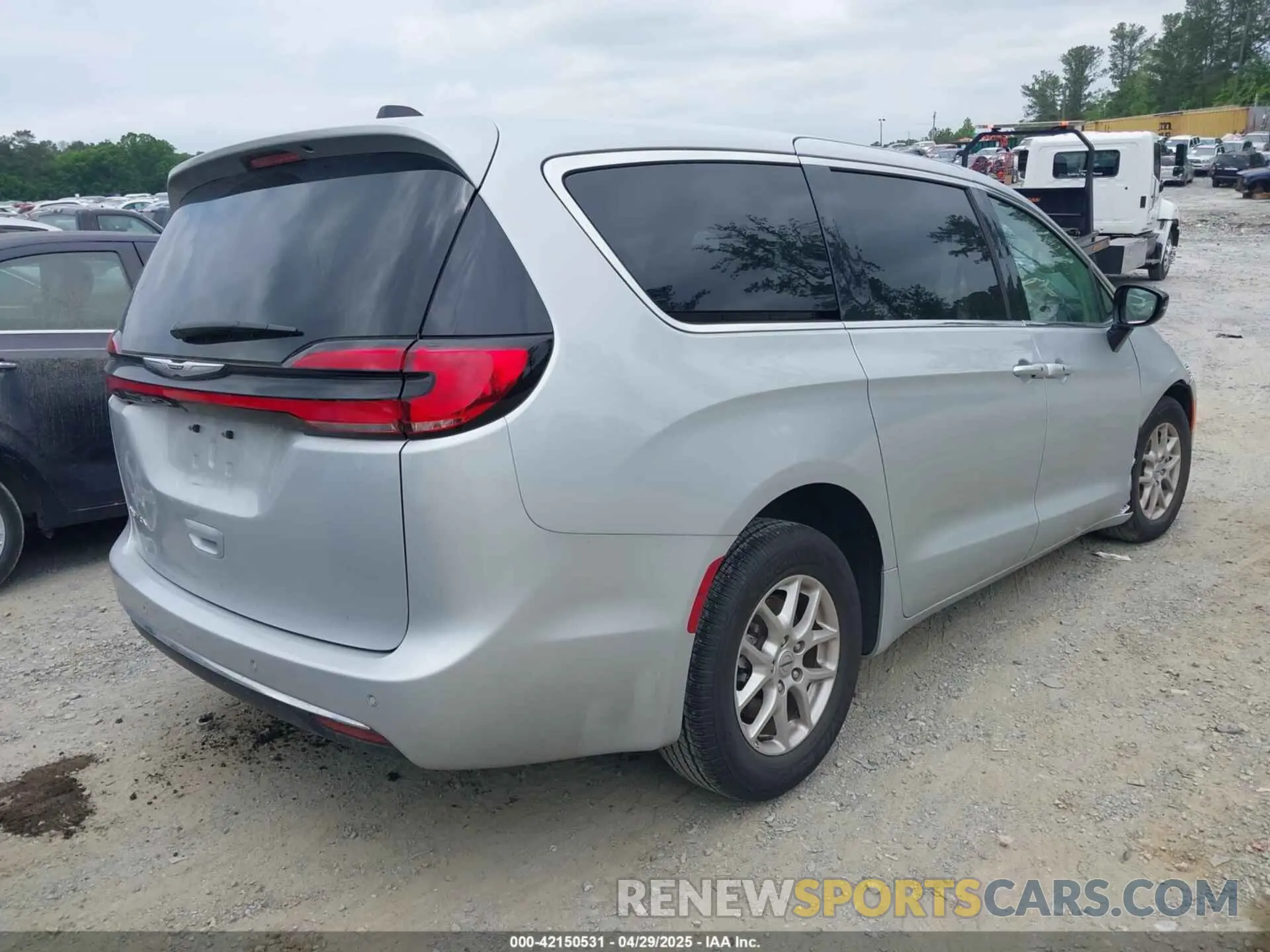 4 fotografías del automóvil dañado 2C4RC1BG8RR139066 CHRYSLER PACIFICA 2024