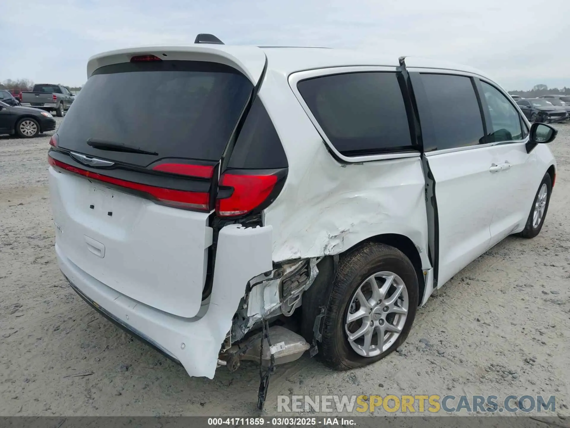 6 fotografías del automóvil dañado 2C4RC1BG8RR167501 CHRYSLER PACIFICA 2024