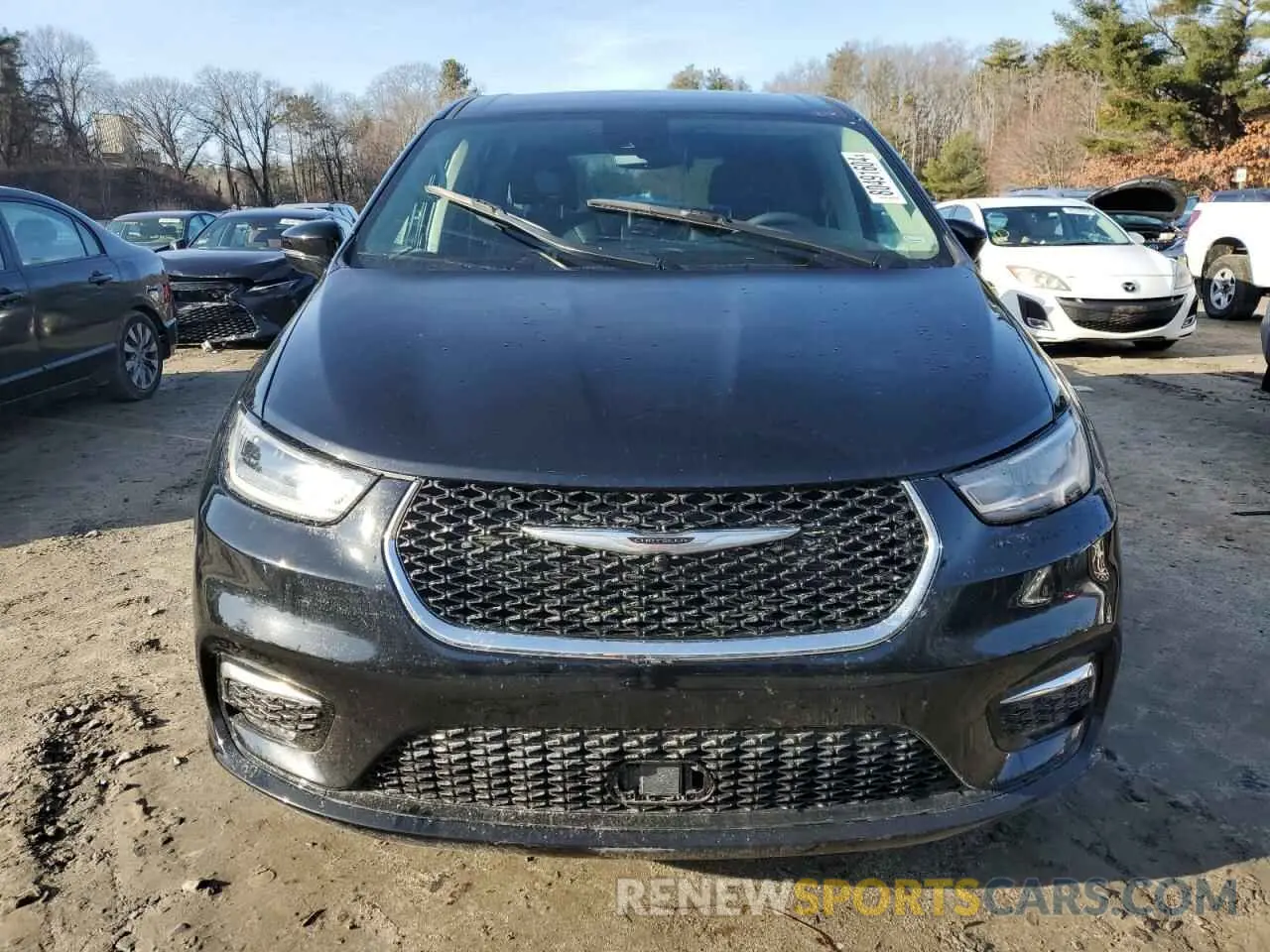 5 fotografías del automóvil dañado 2C4RC1BGXRR136170 CHRYSLER PACIFICA 2024