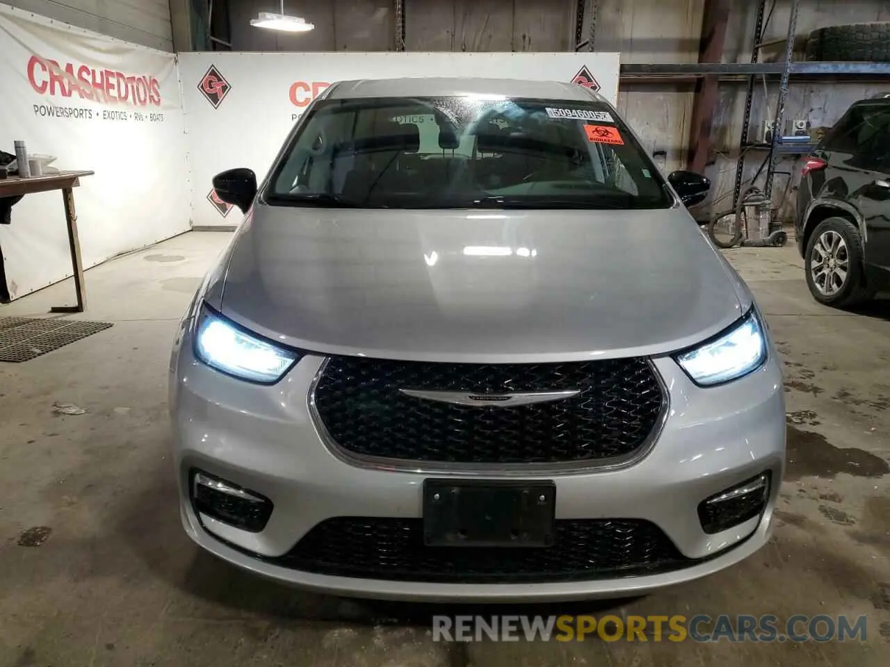 5 fotografías del automóvil dañado 2C4RC1BGXRR155589 CHRYSLER PACIFICA 2024