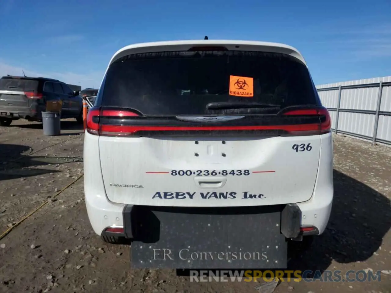 6 fotografías del automóvil dañado 2C4RC1FG3RR126350 CHRYSLER PACIFICA 2024