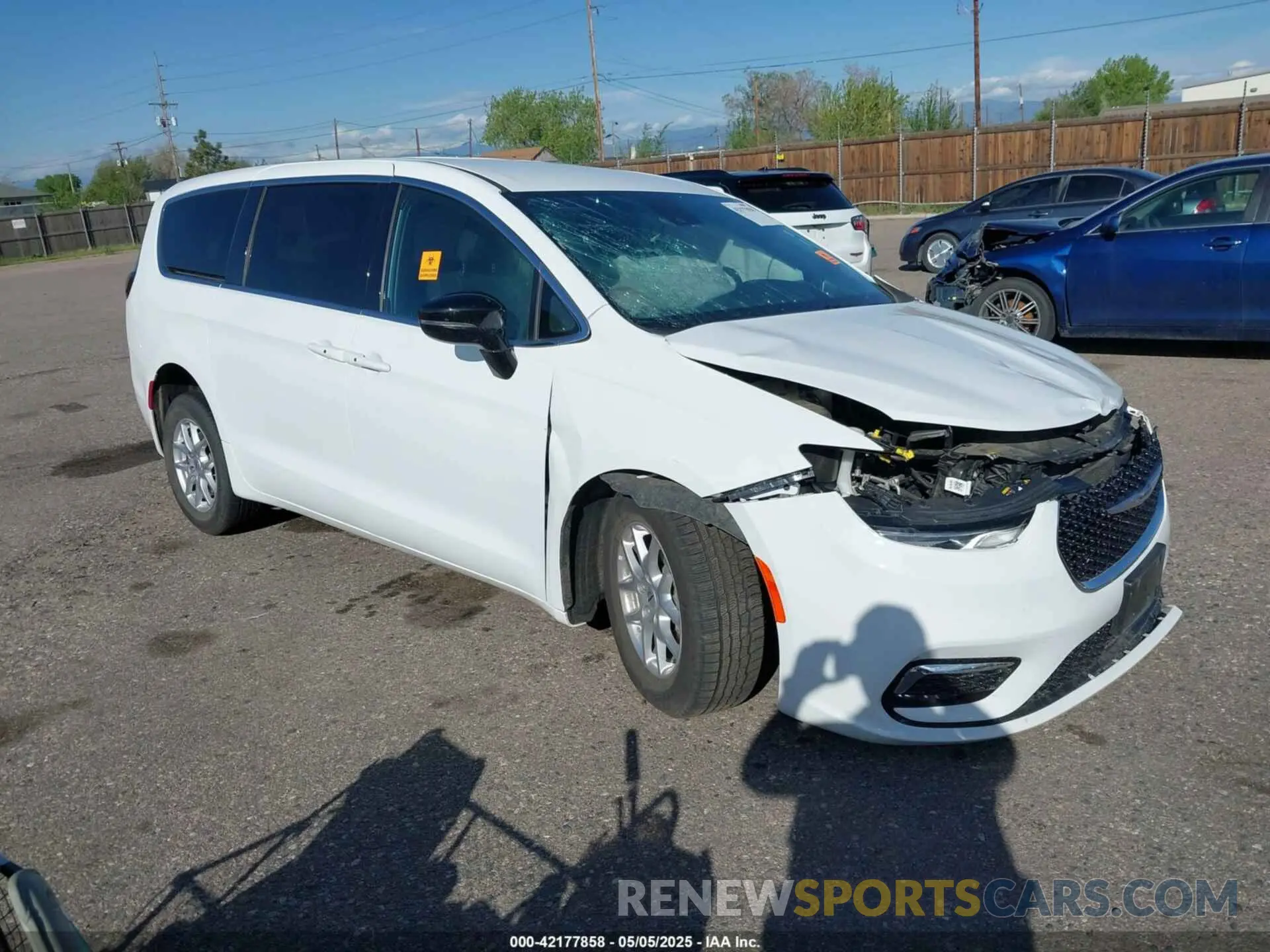 1 fotografías del automóvil dañado 2C4RC1FG3RR144993 CHRYSLER PACIFICA 2024
