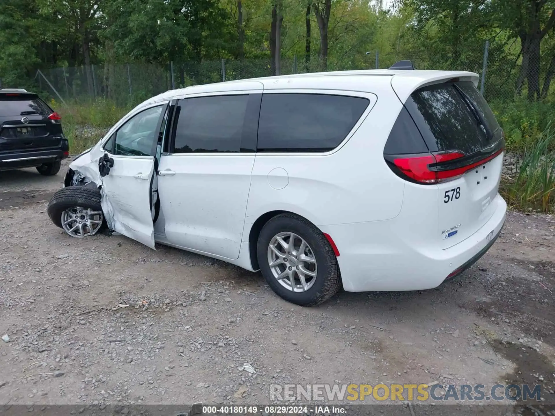 3 fotografías del automóvil dañado 2C4RC1FG5RR122638 CHRYSLER PACIFICA 2024