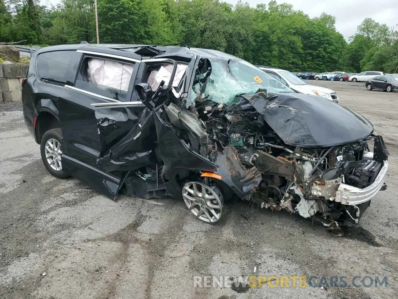 4 fotografías del automóvil dañado 2C4RC1FG8RR144018 CHRYSLER PACIFICA 2024