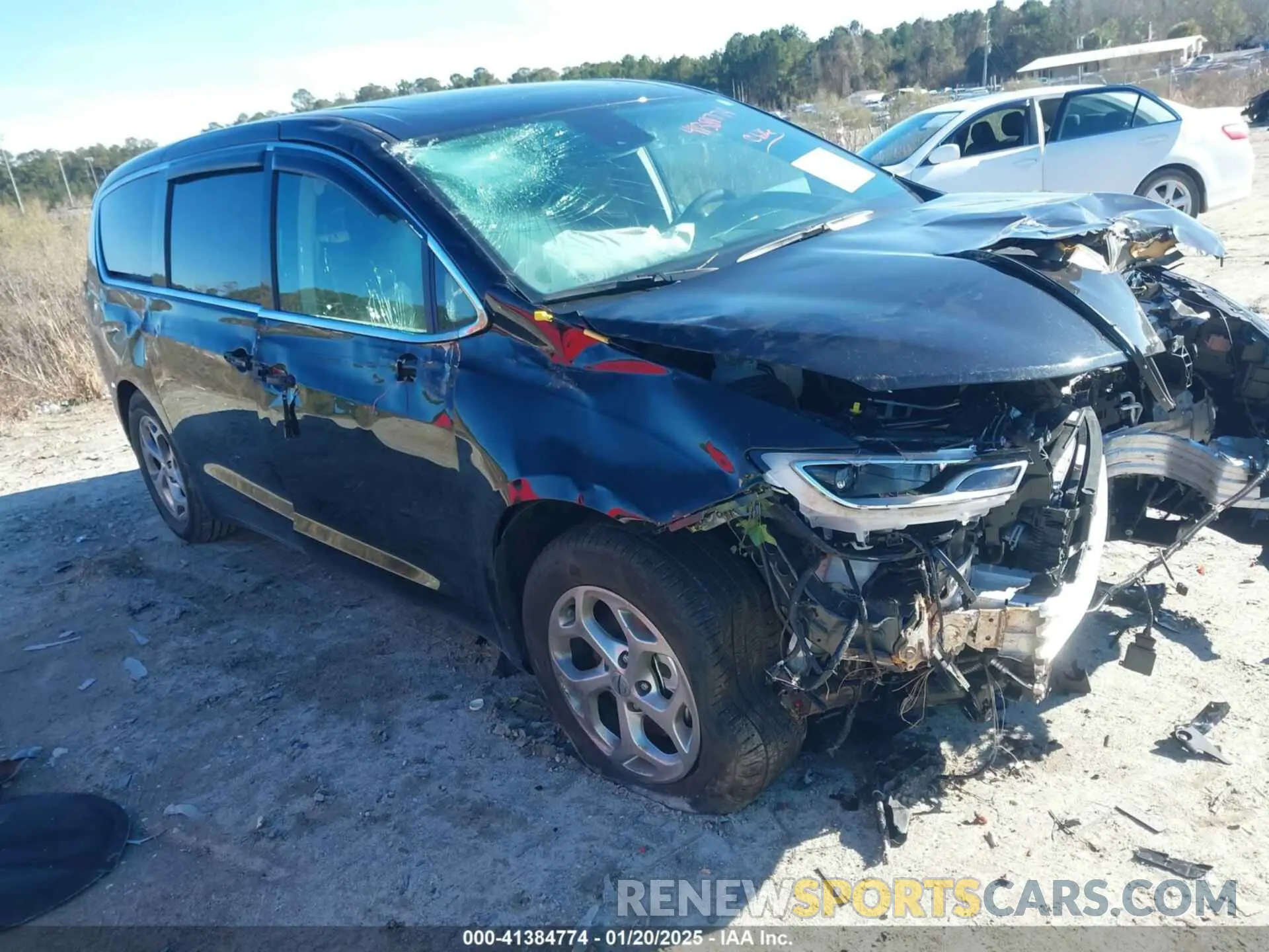1 fotografías del automóvil dañado 2C4RC1GG1RR181006 CHRYSLER PACIFICA 2024