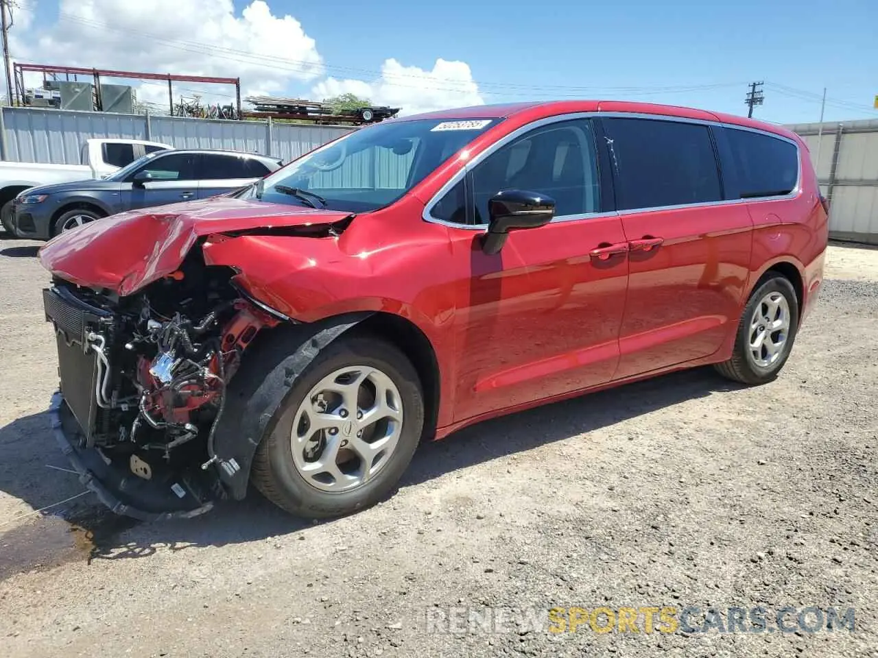 1 fotografías del automóvil dañado 2C4RC1GG3RR181072 CHRYSLER PACIFICA 2024