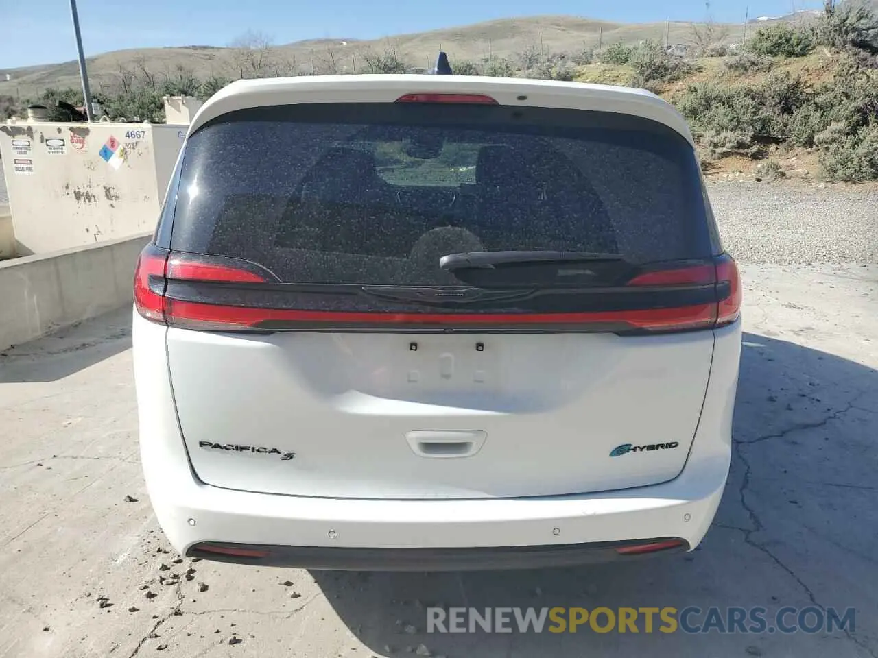 6 fotografías del automóvil dañado 2C4RC1S71RR111934 CHRYSLER PACIFICA 2024