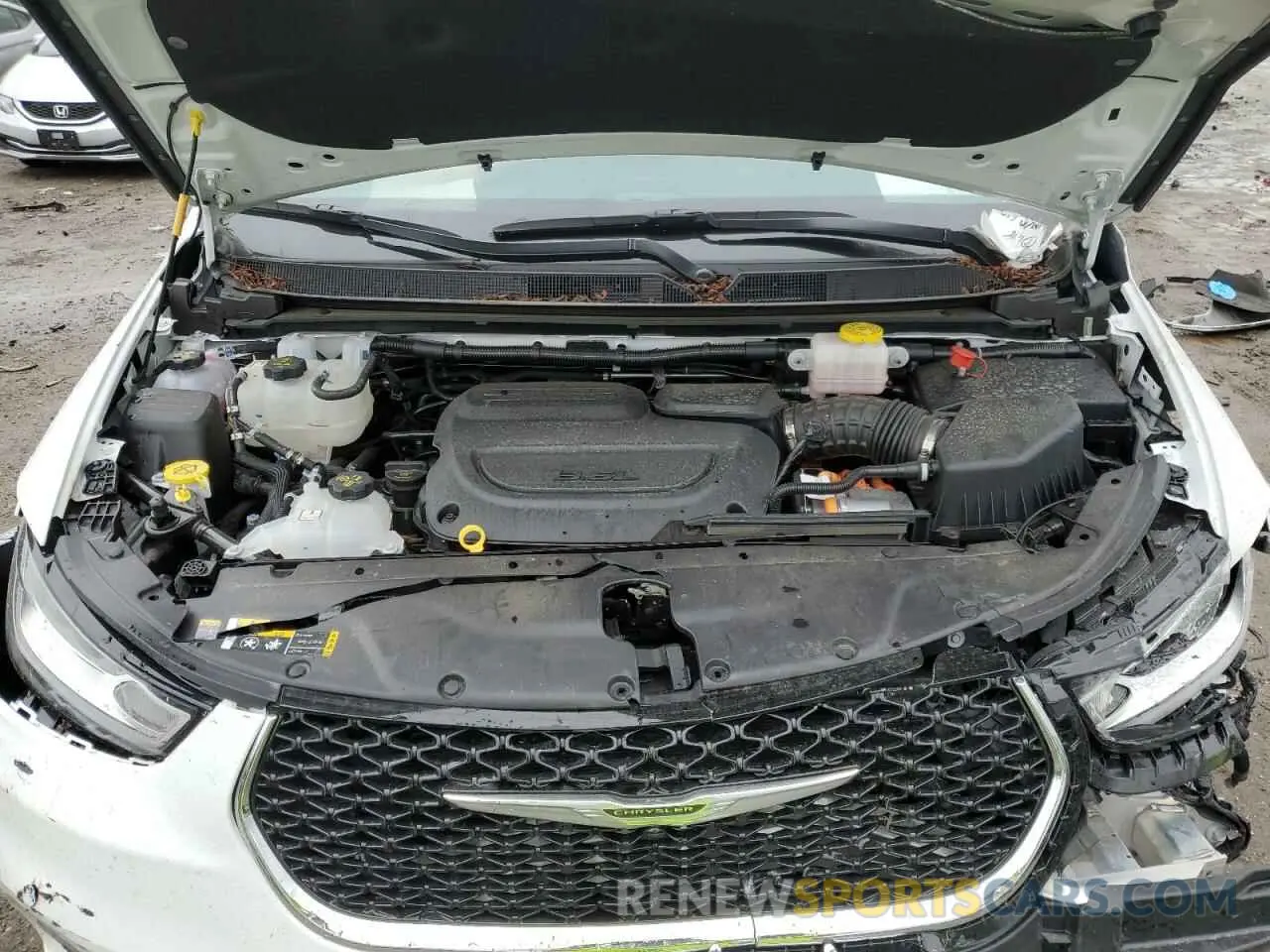 12 fotografías del automóvil dañado 2C4RC1S71RR121699 CHRYSLER PACIFICA 2024