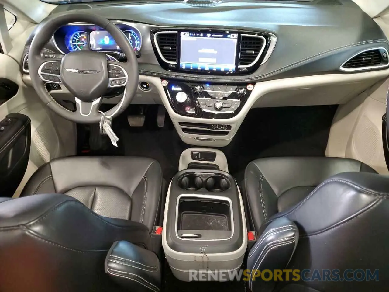 8 fotografías del automóvil dañado 2C4RC1S73RR150136 CHRYSLER PACIFICA 2024