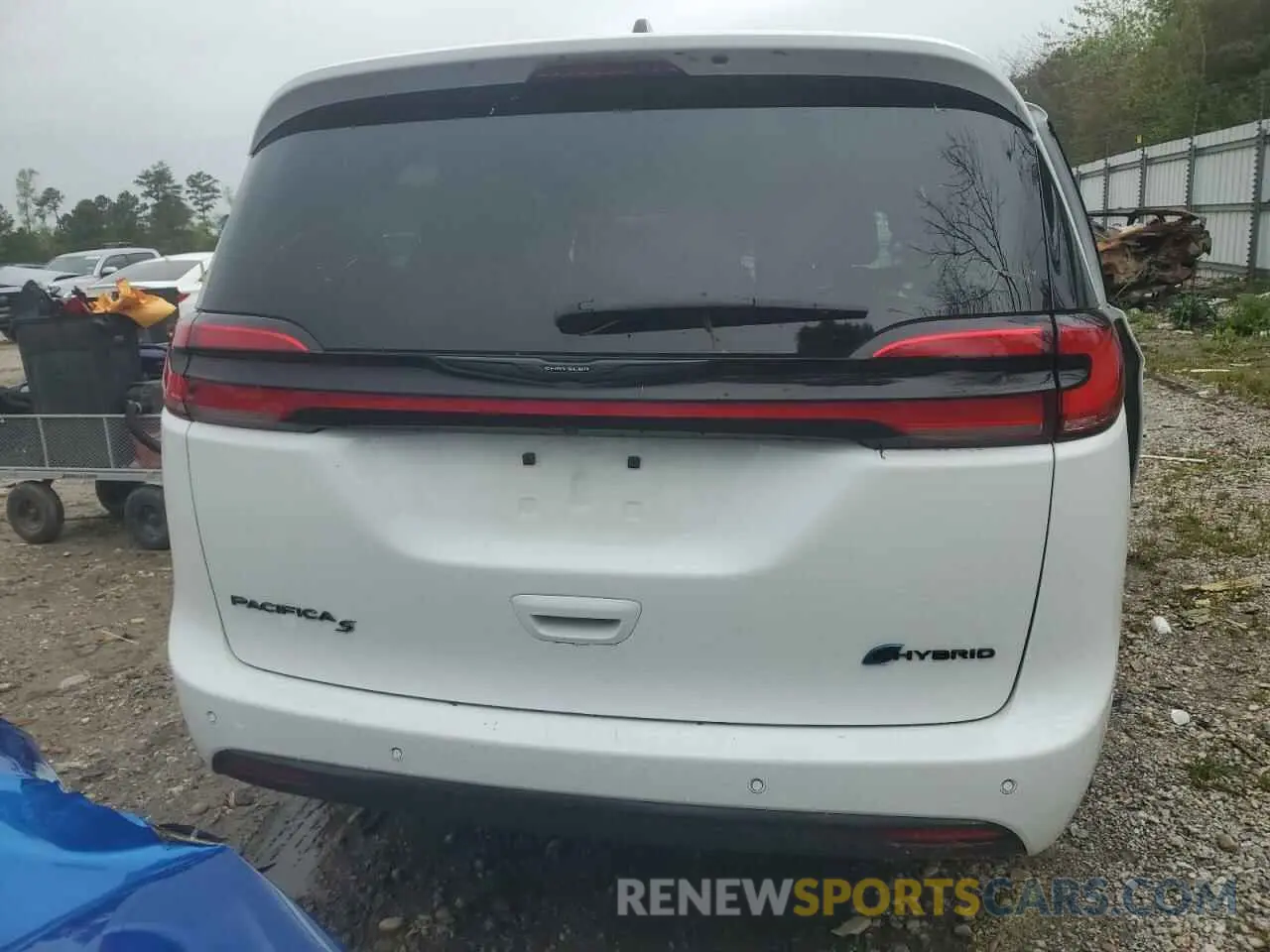 6 fotografías del automóvil dañado 2C4RC1S77RR156537 CHRYSLER PACIFICA 2024