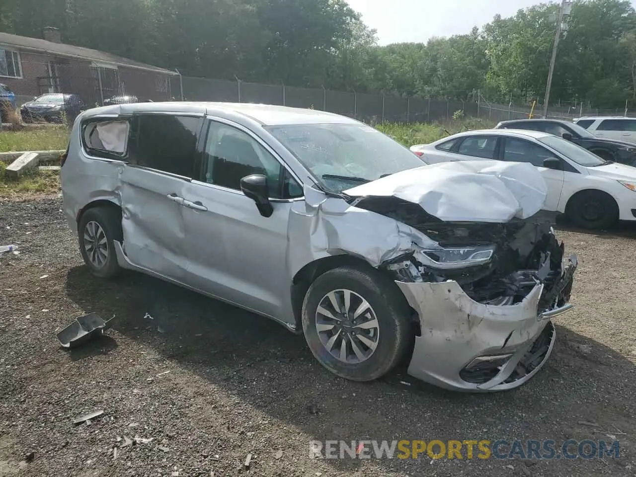 4 fotografías del automóvil dañado 2C4RC1S7XRR134340 CHRYSLER PACIFICA 2024