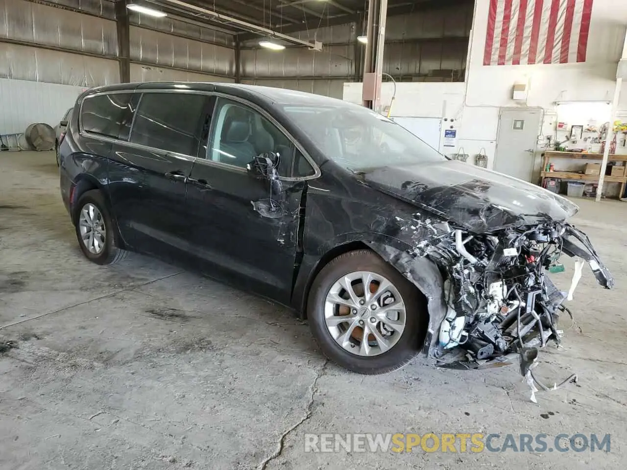 4 fotografías del automóvil dañado 2C4RC3BG0RR134956 CHRYSLER PACIFICA 2024