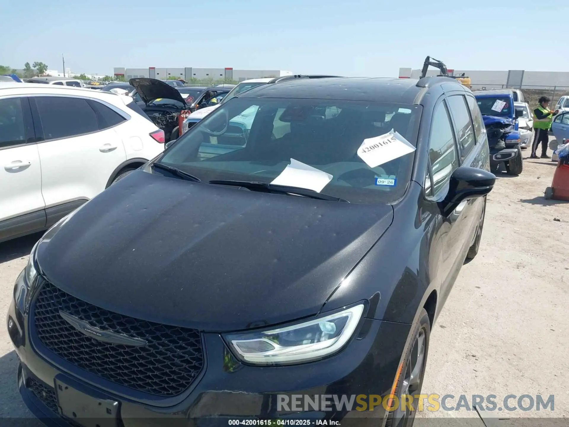 6 fotografías del automóvil dañado 2C4RC3BG2RR178361 CHRYSLER PACIFICA 2024