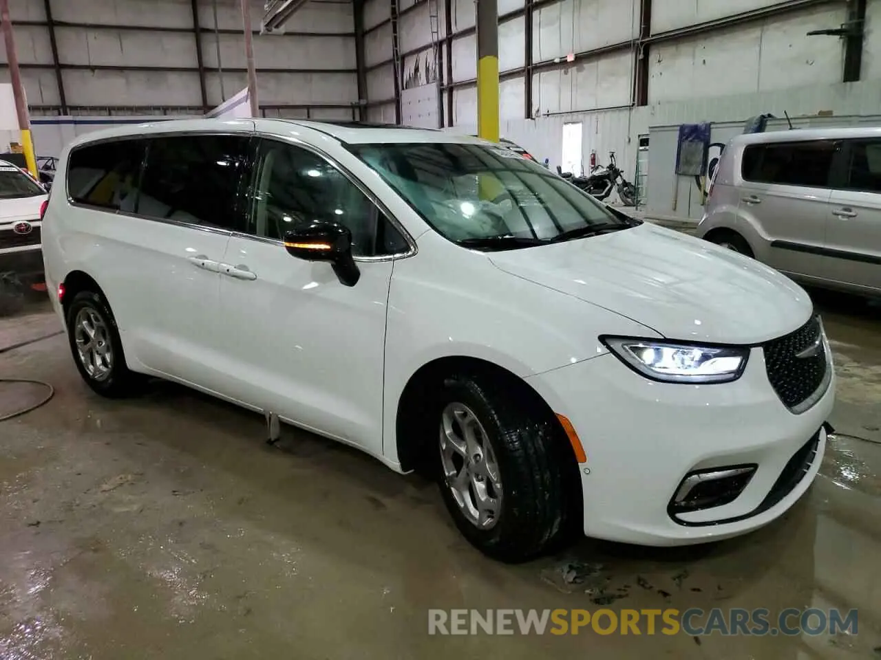 4 fotografías del automóvil dañado 2C4RC3GG8RR131084 CHRYSLER PACIFICA 2024