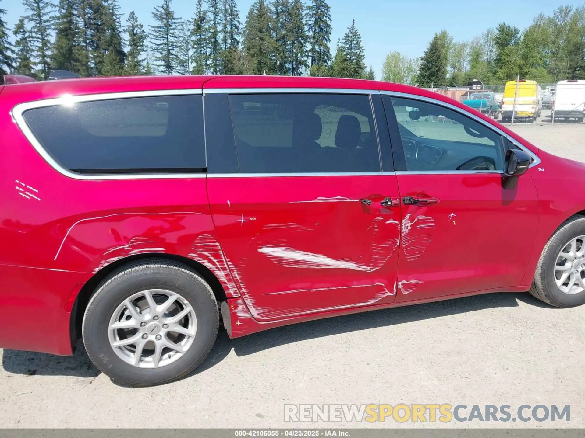 6 fotografías del automóvil dañado 2C4RC1BG6SR554960 CHRYSLER PACIFICA 2025