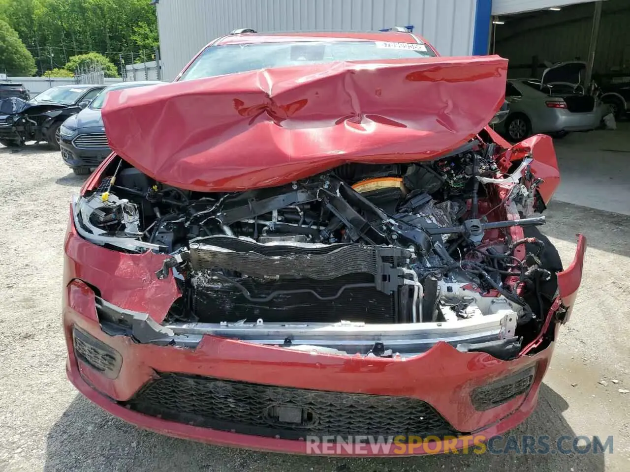 5 fotografías del automóvil dañado 2C4RC1GGXSR508878 CHRYSLER PACIFICA 2025