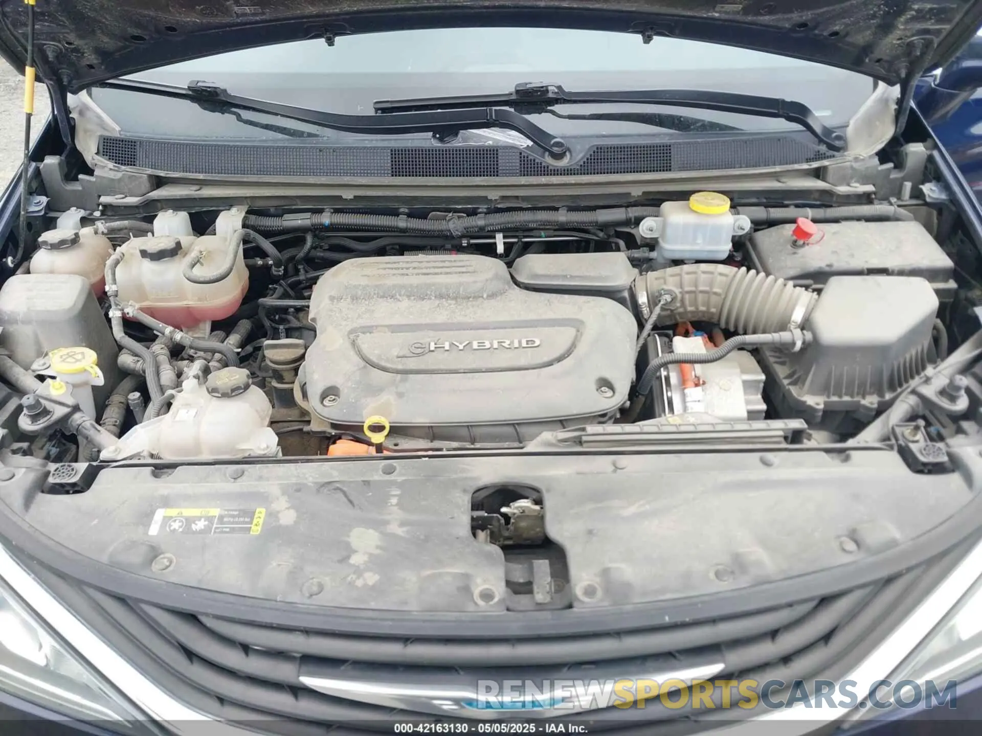 10 fotografías del automóvil dañado 2C4RC1N73KR668765 CHRYSLER PACIFICA HYBRID 2019