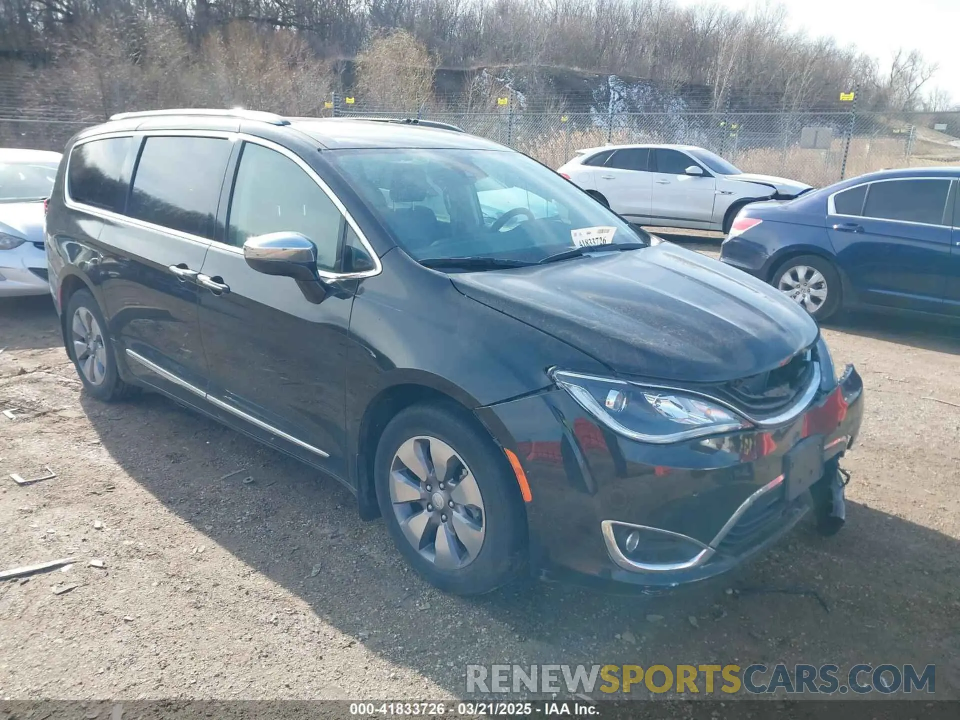 1 fotografías del automóvil dañado 2C4RC1N75KR500240 CHRYSLER PACIFICA HYBRID 2019