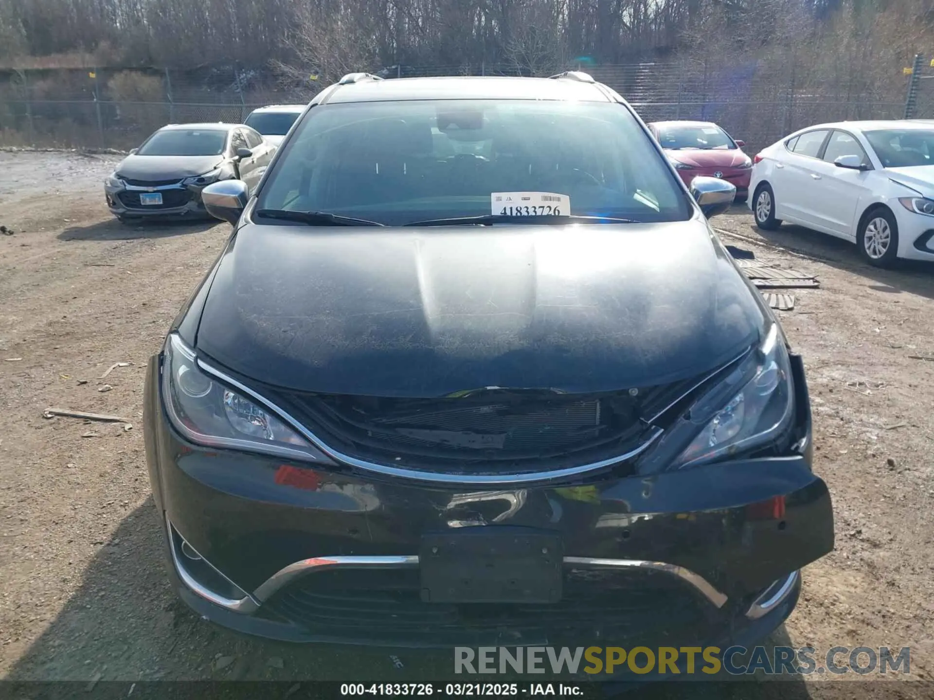 12 fotografías del automóvil dañado 2C4RC1N75KR500240 CHRYSLER PACIFICA HYBRID 2019