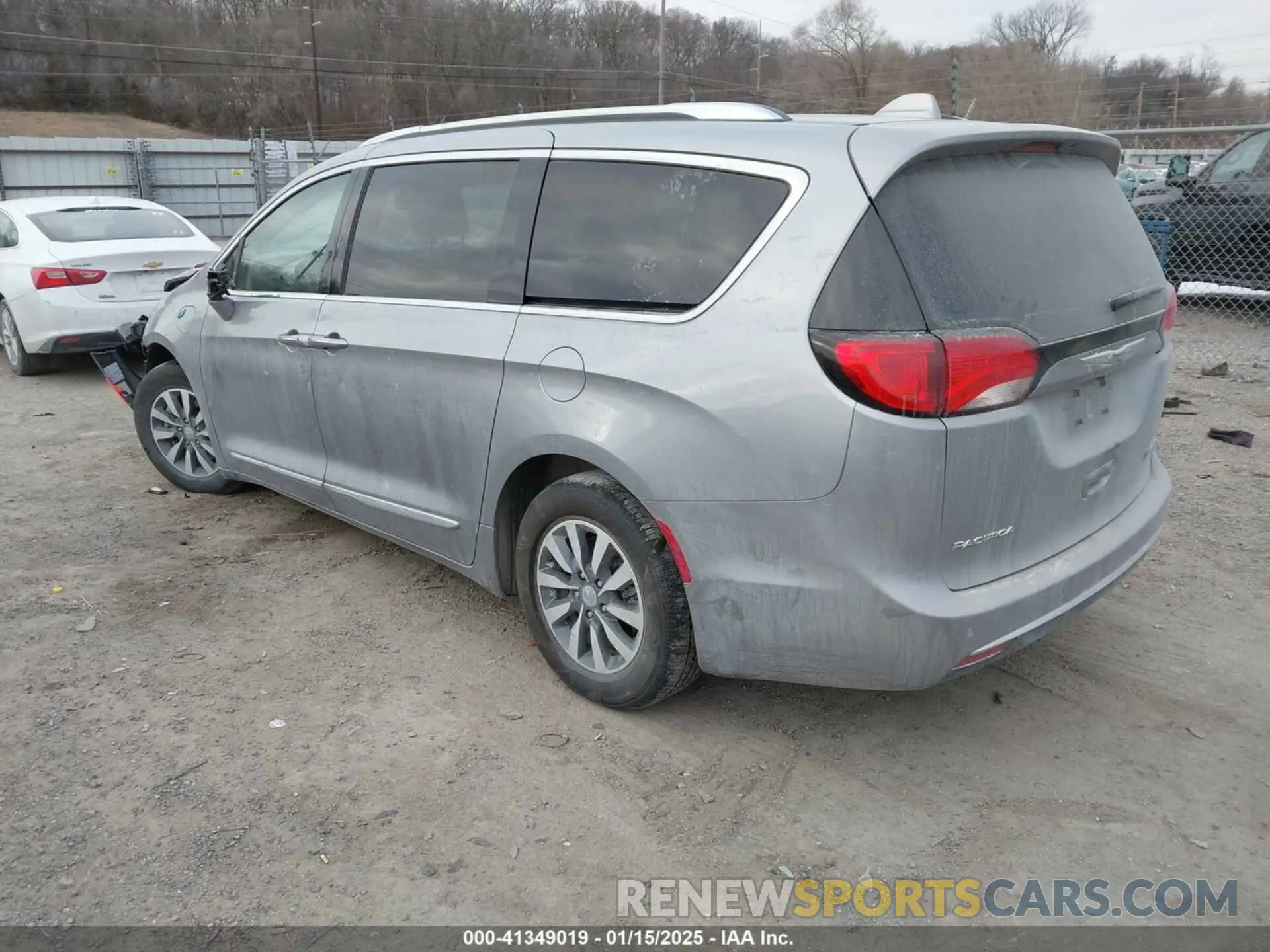3 fotografías del automóvil dañado 2C4RC1L75LR217650 CHRYSLER PACIFICA HYBRID 2020