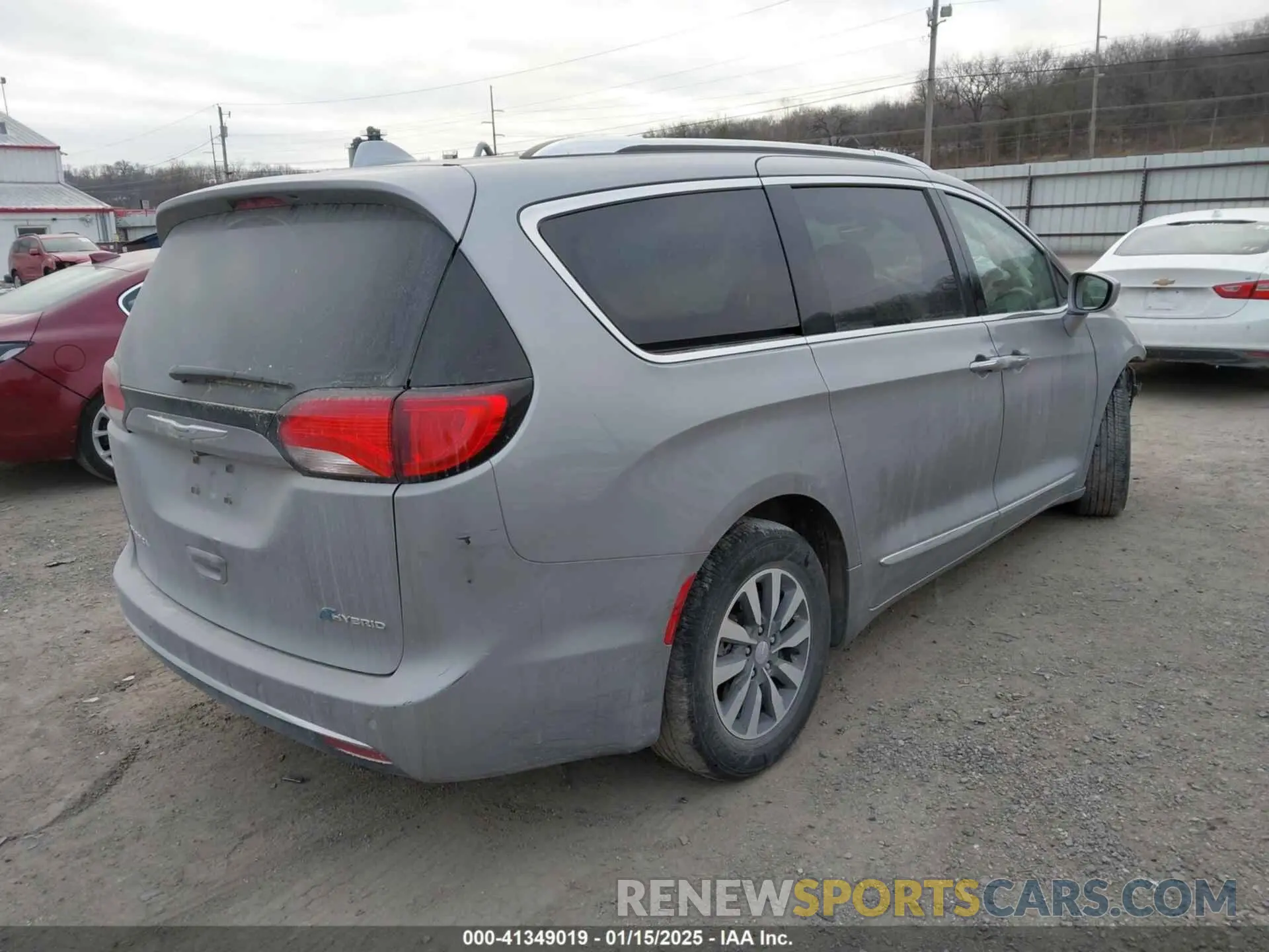 4 fotografías del automóvil dañado 2C4RC1L75LR217650 CHRYSLER PACIFICA HYBRID 2020