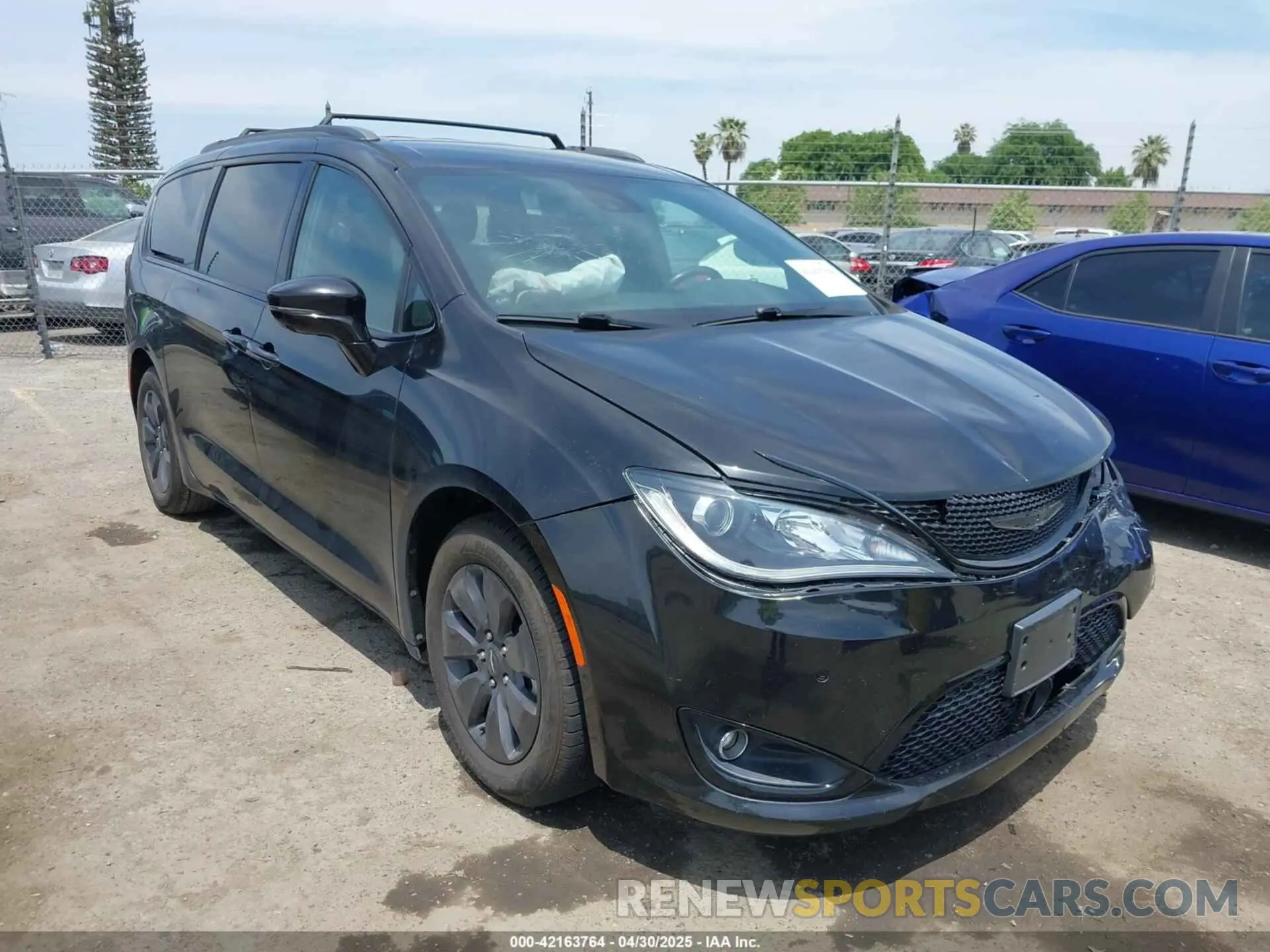 1 fotografías del automóvil dañado 2C4RC1N70LR199426 CHRYSLER PACIFICA HYBRID 2020