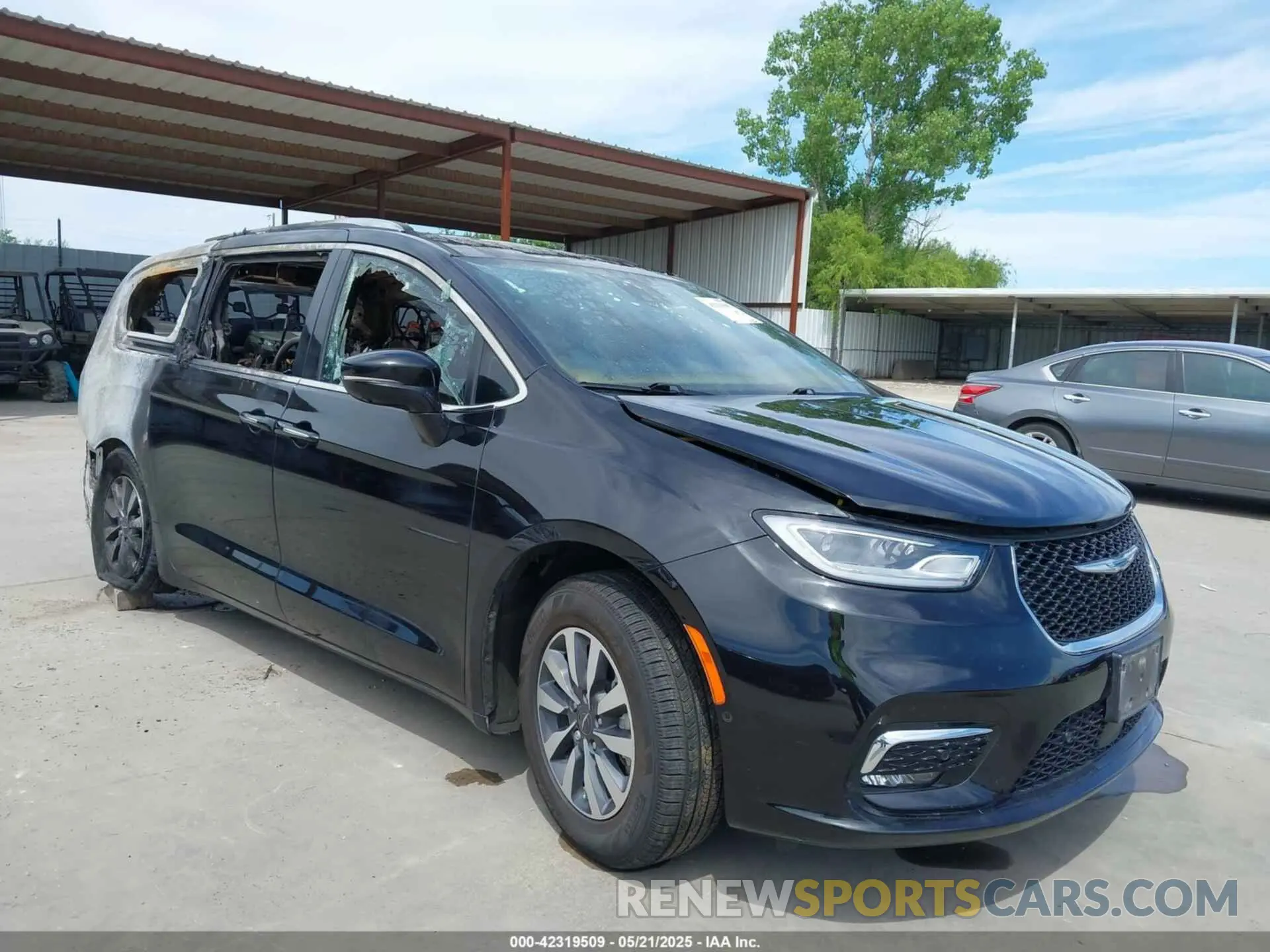 1 fotografías del automóvil dañado 2C4RC1L70MR522460 CHRYSLER PACIFICA HYBRID 2021